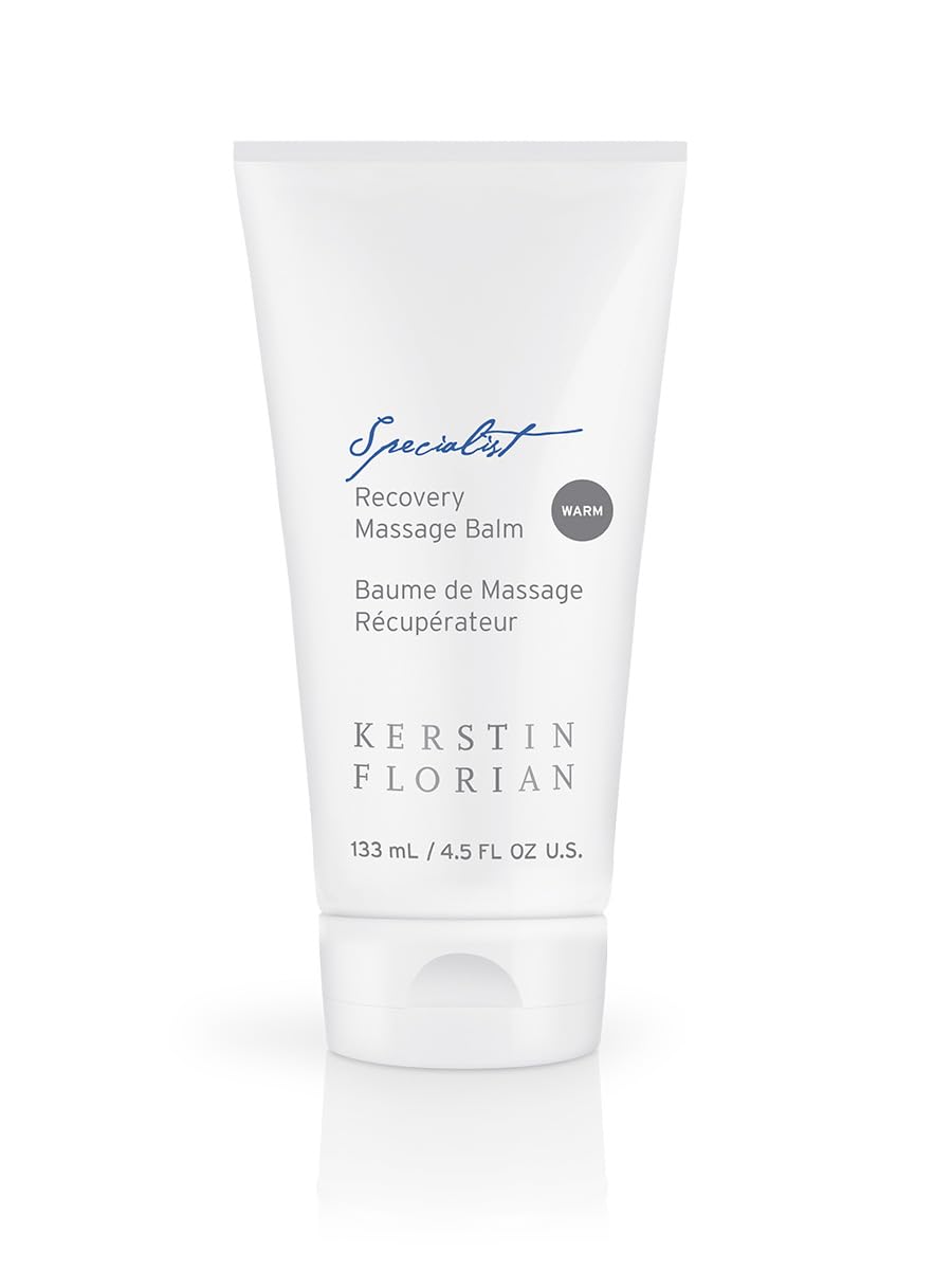 Kerstin Florian Recovery Massage Balm | Warming Lotion for Soothing Muscles | Moisturizing Pain Relief | 4.5 fl oz