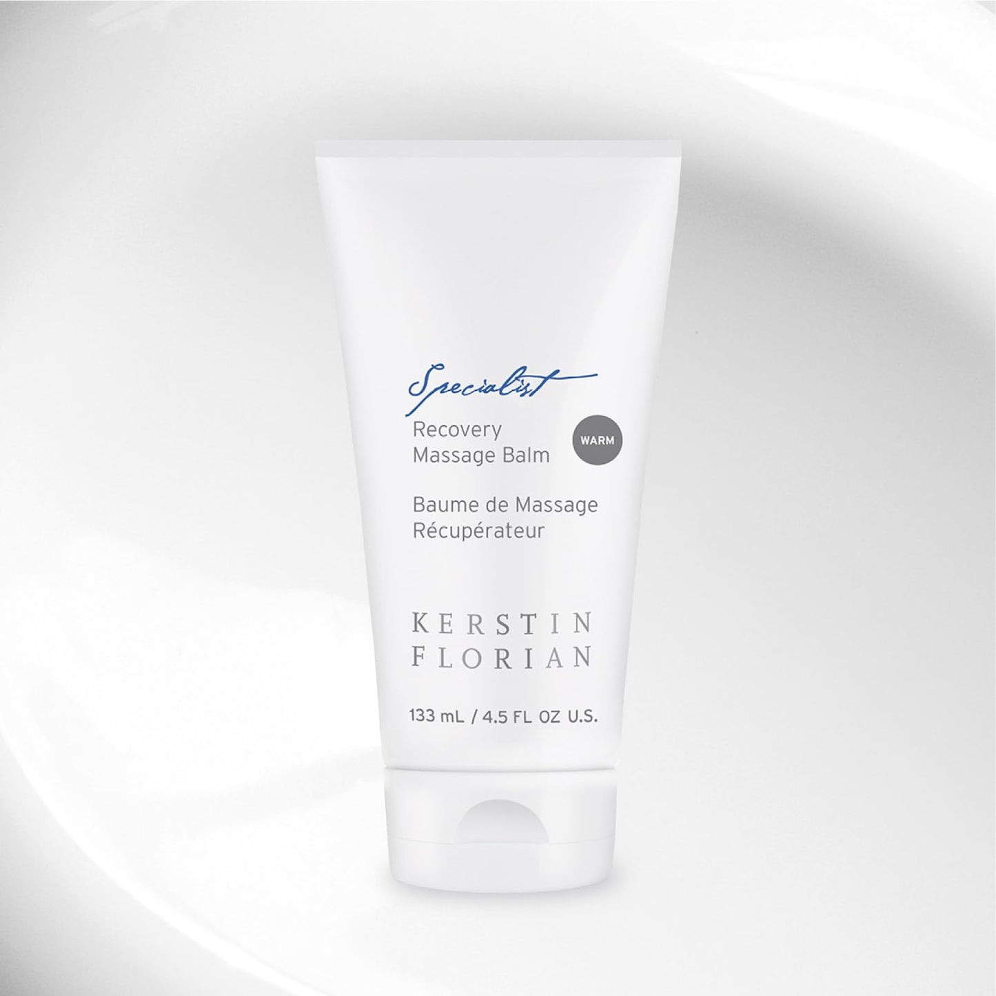 Kerstin Florian Recovery Massage Balm | Warming Lotion for Soothing Muscles | Moisturizing Pain Relief | 4.5 fl oz