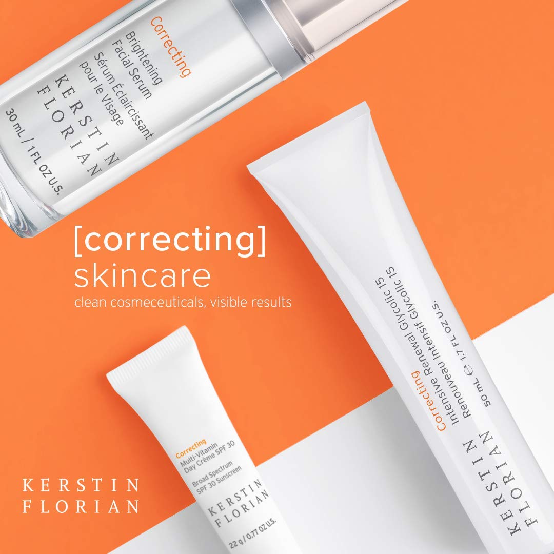 Kerstin Florian Correcting Foaming Cleanser | Salicylic Acid & BHA Deep Cleansing Face Wash for Oily Skin | 3.4 fl oz