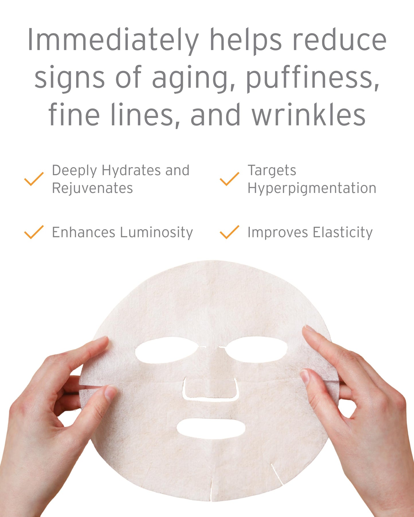 Kerstin Florian Restorative Multi-Peptide Sheet Masque | Hydrating & Firming Face Mask | Peptides & Hyaluronic Acid for Smooth, Radiant Skin | Advanced Sheet for Deep Absorption